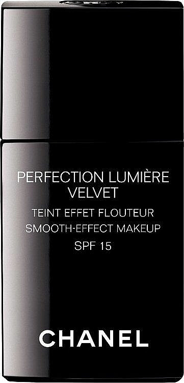 Foundation mit Weichzeichnereffekt LSF 15 - Chanel Perfection Lumiere Velvet Smooth-Effect Makeup SPF 15