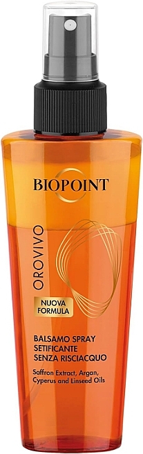 Revitalisierendes Conditioner-Spray - Biopoint Orovivo Balsamo di Bellezza — Bild N1