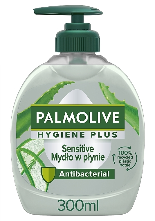 Antibakterielle flüssige Handseife - Palmolive Hygiene-Plus Sensitive Aloe Vera Liquid Hand Wash — Bild N2