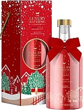 Badeschaum in Geschenkverpackung - Grace Cole The Luxury Bathing Winter Wonderland Wild Fig & Cranberry Bath Soak — Bild N1