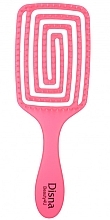Haarbürste rechteckig 23 cm rosa - Disna Beauty4U Puzzle Brush — Bild N1