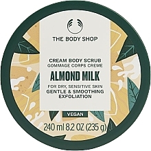 Körperpeeling mit Mandelmilch - The Body Shop Almond Milk Body Scrub — Bild N1