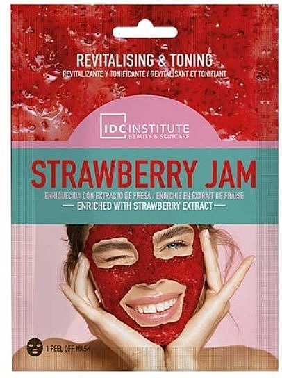 Peel-Off-Maske für das Gesicht - IDC Institute Strawberry Jam Peel Off Mask — Bild N1