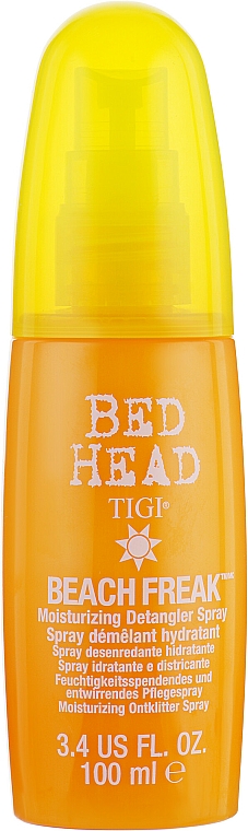 Feuchtigkeitsspendendes und entwirrendes Pflegespray für das Haar - Tigi Bed Head Beach Freak Detangler Spray
