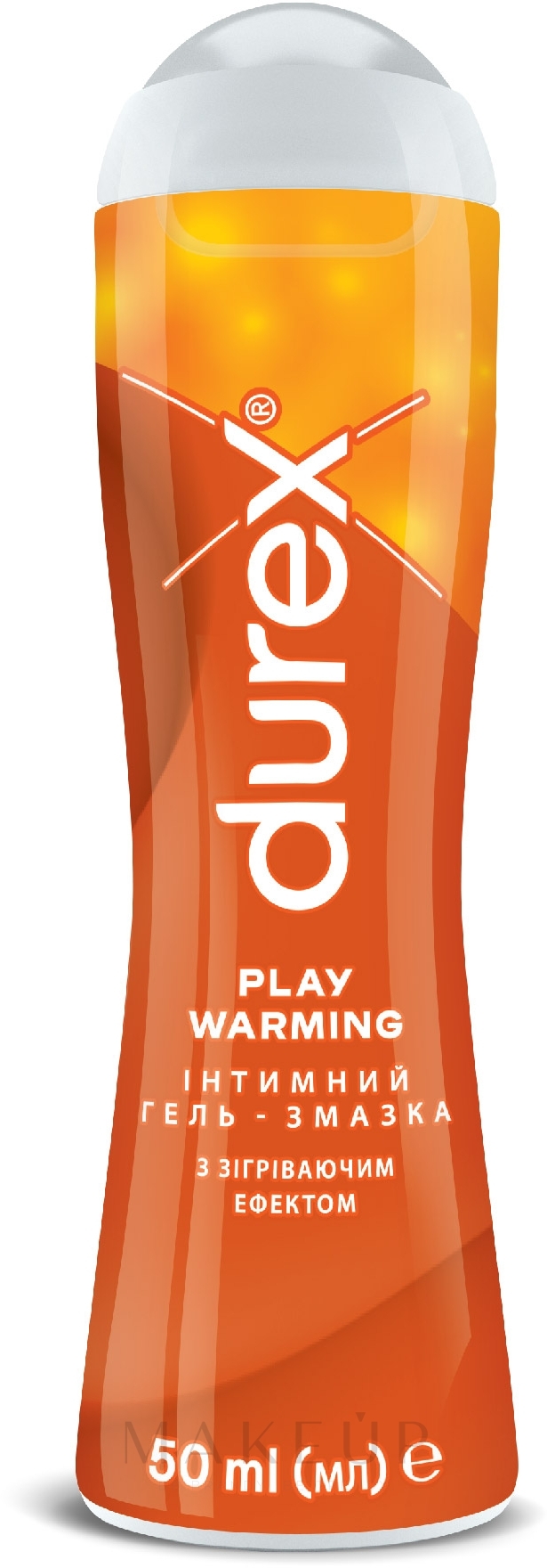 Sanftes Gleitgel mit wärmendem Effekt - Durex Play Warming — Bild 50 ml