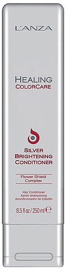 Silber-Tönungsspülung gegen Gelbstich - L'anza Healing ColorCare Silver Brightening Conditioner — Bild N1