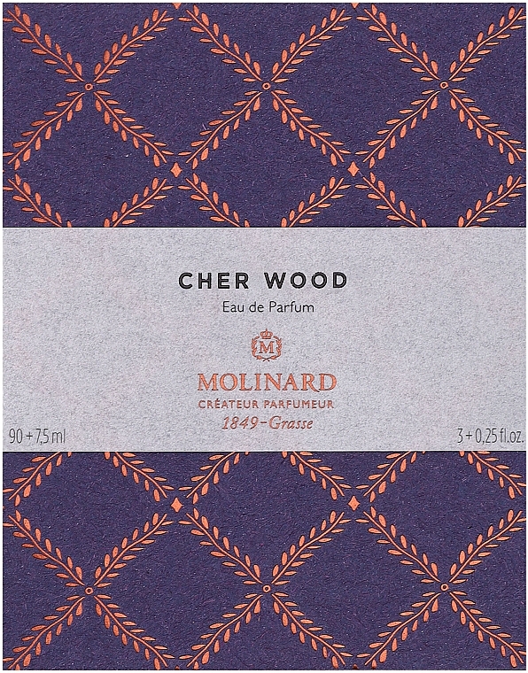 Duftset (Eau de Parfum 90ml + Eau de Parfum 7.5ml)  - Molinard Cher Wood  — Bild N2