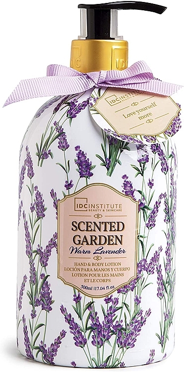 Lotion für Hände und Körper Warmer Lavendel - IDC Institute Scented Garden Hand & Body Lotion Warm Lavender — Bild N1
