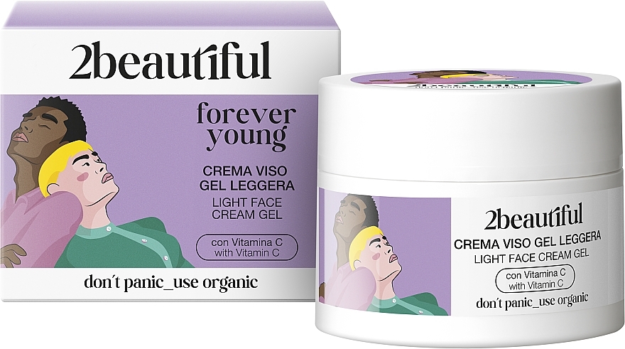 Leichtes Creme-Gel für das Gesicht - 2beautiful Forever Young Light Face Cream Gel  — Bild N1