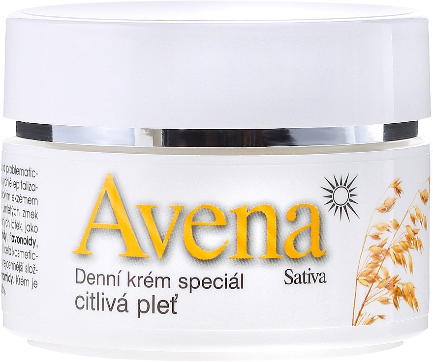 Tagescreme für empfindliche Haut mit Hanf, Panthenol und Vitamin E - Bione Cosmetics Avena Sativa Day Cream Sensitive Skin — Bild N2