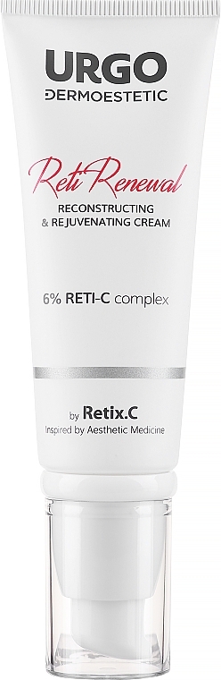 Revitalisierende und verjüngende Gesichtscreme - Urgo Dermoestetic Reti Renewal Reconstructing & Rejuvenating Cream 6% Reti-C — Bild N1