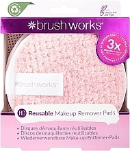 Silikonschwämme für die Gesichtsreinigung - Brushworks Reusable Makeup Remover Pads  — Bild N1