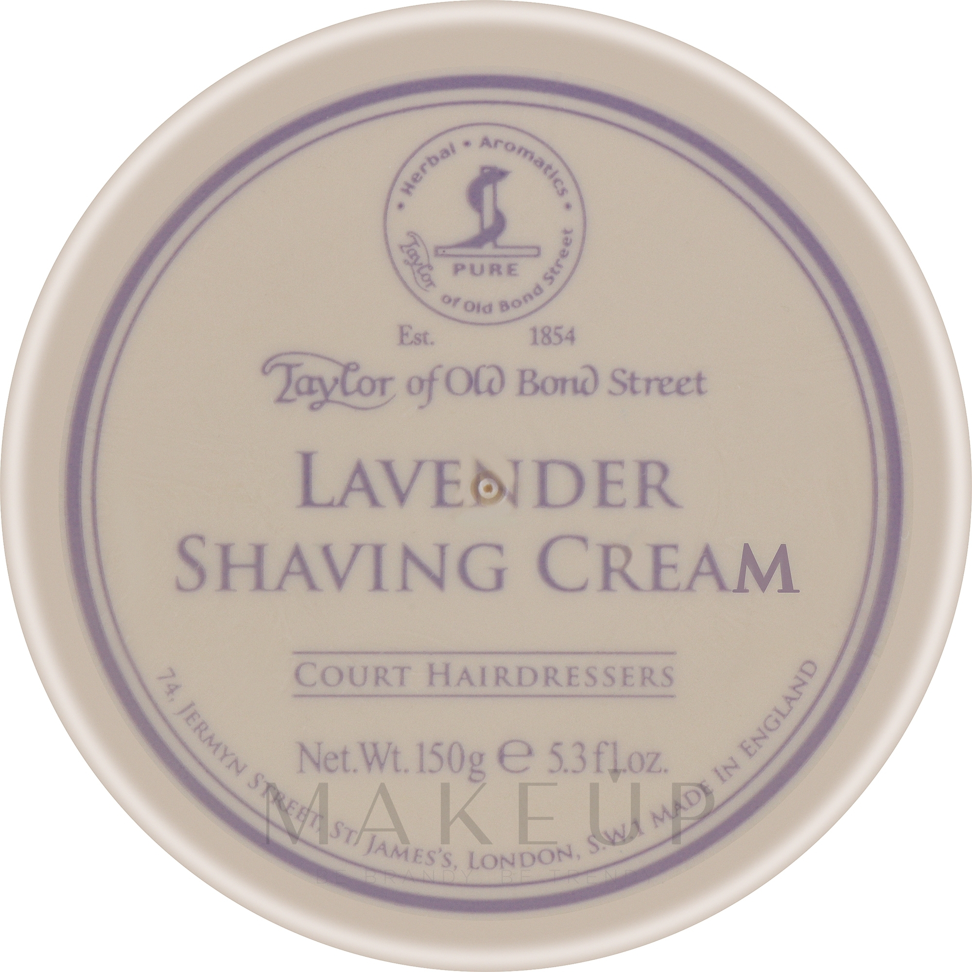 Rasiercreme mit Lavendelöl - Taylor of Old Bond Street Lavender Shaving Cream Bowl — Bild 150 g
