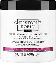 Düfte, Parfümerie und Kosmetik Reinigungsmaske für coloriertes und gesträhntes Haar - Christophe Robin Color Shield Cleansing Mask With Camu-Camu Berries