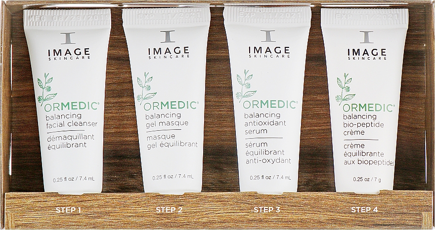 Set - Image Skincare Ormedic Trial Kit (f/cleans/7.4ml + mask/7.4ml + ser/7.4ml + cr/7.4ml) — Bild N2