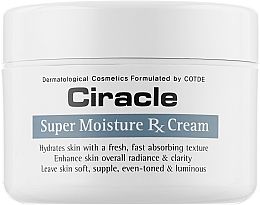 Düfte, Parfümerie und Kosmetik Feuchtigkeitsspendende Gesichtscreme - Ciracle Super Moisture Rx Cream
