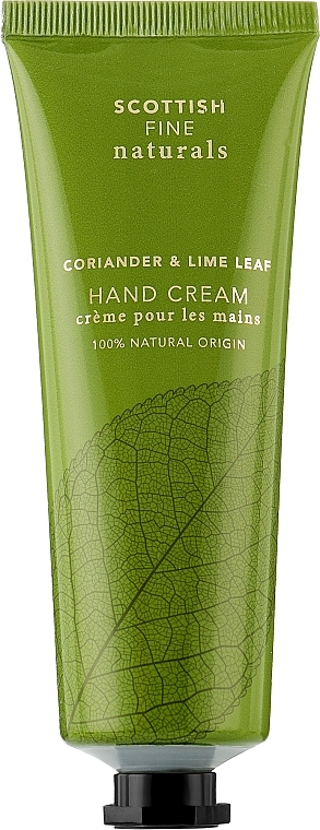 Handcreme Koriander und Limettenblätter - Scottish Fine Soaps Naturals Coriander & Lime Leaf Hand Cream Tuba — Bild N1