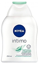 Gel für die Intimhygiene - Nivea Intimo Natural Comfort Wash Lotion — Bild N1