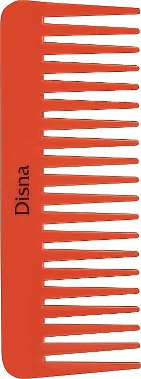 Breiter Haarkamm PE-29 15.8 cm orange - Disna — Bild N1