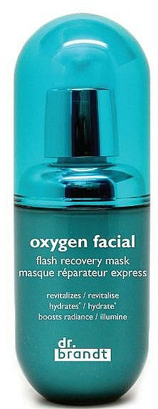 Glättende feuchtigkeitsspendende und revitalisierende Anti-Falten Sauerstoff-Gesichtsmaske - Dr. Brandt House Calls Oxygen Facial Mask — Bild N1