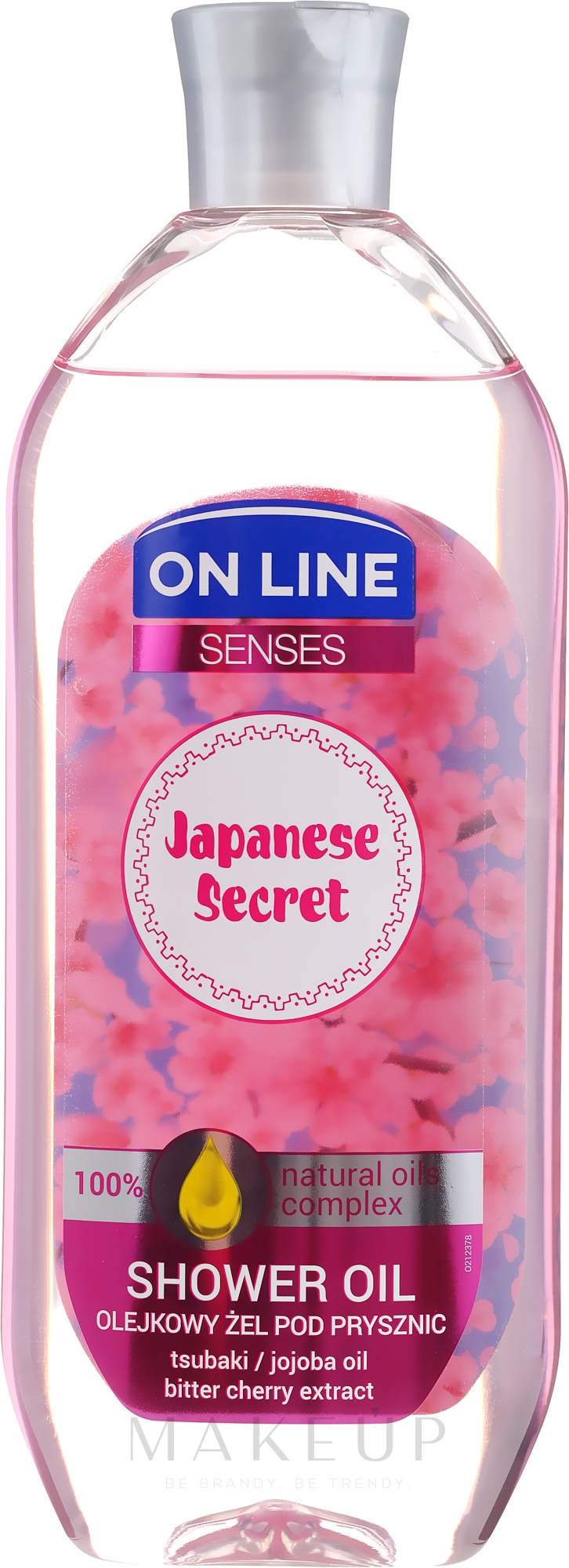 Duschöl Japanisches Geheimnis - On Line Senses Shower Oil Japanese Secret — Bild 500 ml