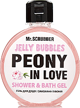 Düfte, Parfümerie und Kosmetik Duschgel - Mr.Scrubber Jelly Bubbles Peony in Love Shower & Bath Gel