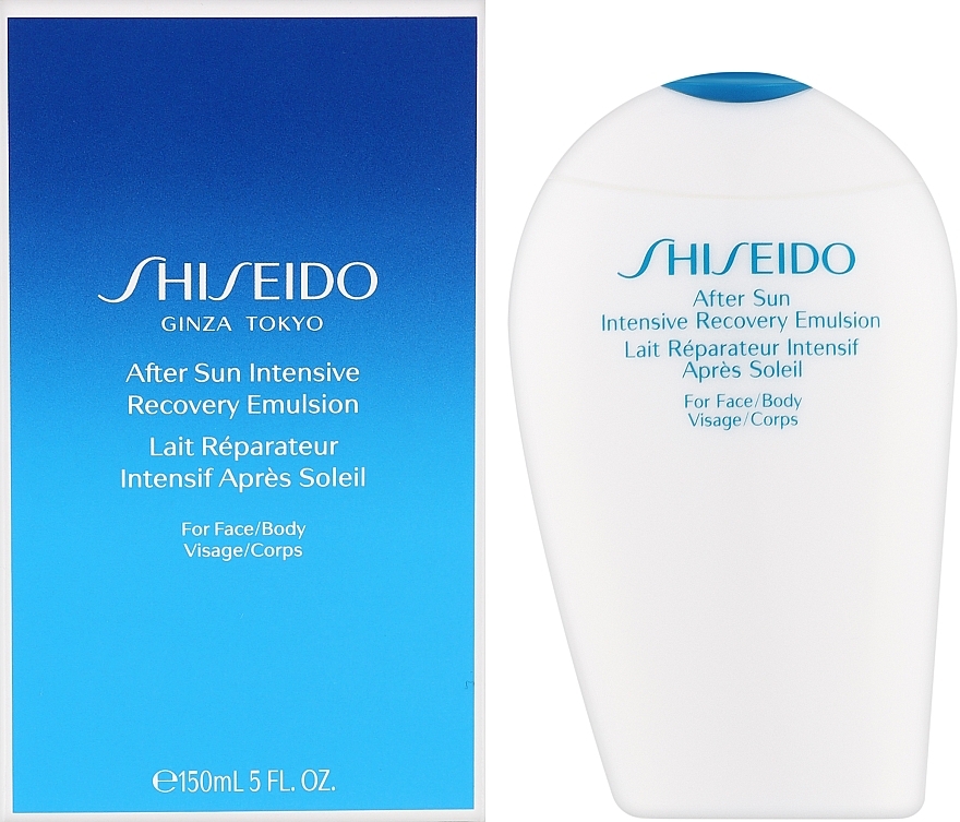 Intensiv revitalisierende Gesichts- und Körperemulsion nach dem Sonnen - Shiseido Suncare After Sun Intensive Recovery Emulsion — Foto N2