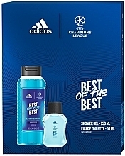 Düfte, Parfümerie und Kosmetik Adidas UEFA 9 Best Of The Best - Duftset (Eau de Toilette 50 ml + Duschgel 250 ml)