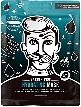 Düfte, Parfümerie und Kosmetik Feuchtigkeitsspendende Tuchmaske für das Gesicht - BarberPro Hydrating Face Sheet Mask