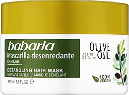 Haarmaske mit Olivenöl - Babaria Detangling Hair Mask With Olive Oil — Bild N1