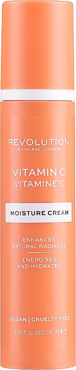 Feuchtigkeitsspendende Gesichtscreme mit Vitamin C - Revolution Skincare Vitamin C Moisture Cream — Bild N1