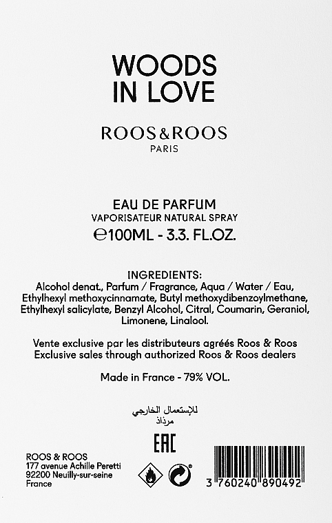 Roos & Roos Woods In Love - Eau de Parfum — Bild N3