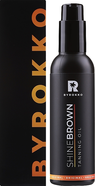 Sonnenschutzöl - Byrokko Shine Brown Oil  — Bild N2