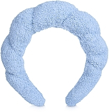 Haarreif Easy Spa blau - MAKEUP Spa Headband Face Washing Blue — Bild N1
