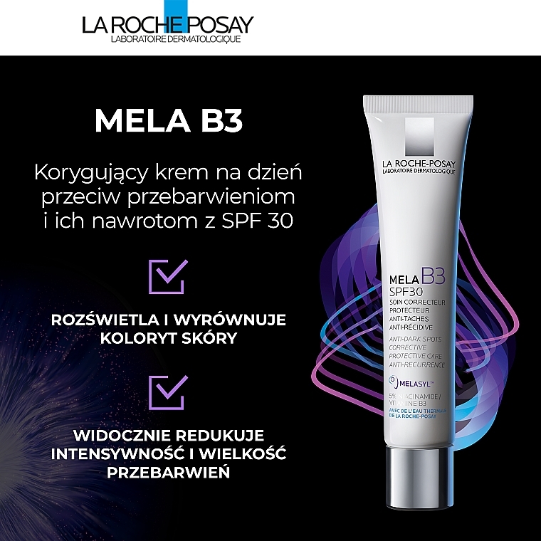 Tagescreme für das Gesicht - La Roche Posay Mela B3 SPF 30  — Bild N2