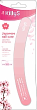 Nagelfeile Banane 180/240 rosa - KillyS Japanese Nail Care — Bild N1