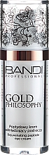 Verjüngende Augenkonturcreme mit Peptiden - Bandi Professional Gold Philosophy Rejuvenating Peptide Eye Cream — Bild N2