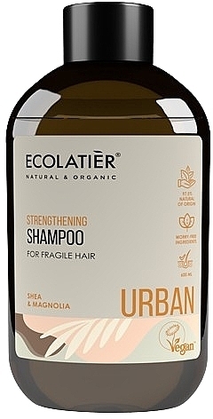 Stärkendes Shampoo mit Magnolie und Shea für brüchiges Haar - Ecolatier Urban Strengthening Shampoo — Bild N1