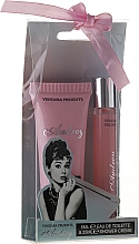 Düfte, Parfümerie und Kosmetik Vendara Presents Audrey Pink - Duftset (Eau de Toilette (mini) 8ml + Duschcreme 25ml)