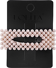 Haarspange matt rosa pastell - Lolita Accessories Pastel Pink Matt — Bild N1