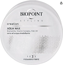 Düfte, Parfümerie und Kosmetik Haarwachs - Biopoint Styling Aqua Wax