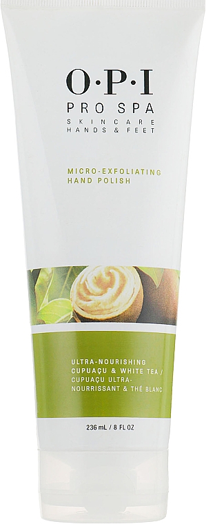 Pflegendes Mikro-Handpeeling mit weißem Kakaoextrakt und weißem Tee - OPI ProSpa Micro-Exfoliating Hand Polish — Bild N1