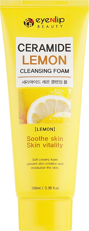 Reinigungsschaum mit Ceramiden und Zitronenextrakt - Eyenlip Ceramide Lemon Cleansing Foam — Bild N2