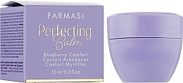 Feuchtigkeitsspendender Lippenbalsam Blaubeere - Farmasi Perfecting Balm Blueberry Comfort — Bild N2