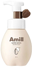 Düfte, Parfümerie und Kosmetik Gesichtswaschmittel mit Getreideextrakten - Amill Super Grain Bubble Foam
