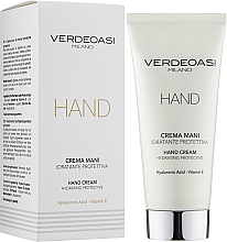 Feuchtigkeitsspendende und schützende Handcreme mit Hyaluronsäure und Vitamin E - Verdeoasi Hand Cream Hydrating Protective — Bild N2