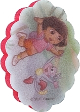 Badeschwamm für Kinder Dora 16 rot - Suavipiel Dora Bath Sponge — Bild N1