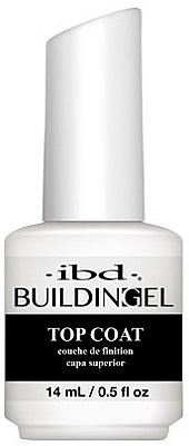 Strukturgel für die Nägel - IBD Building Gel Top Coat — Bild N2