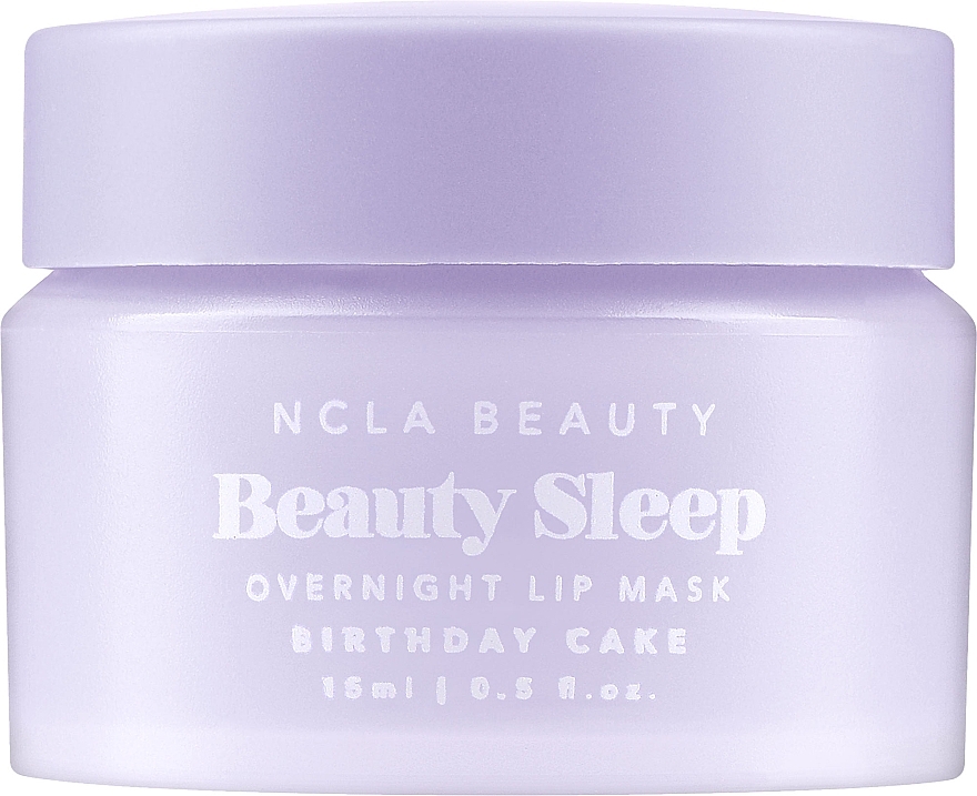 Lippenmaske für die Nacht - NCLA Beauty Beauty Sleep Overnight Lip Mask Birthday Cake — Bild N1