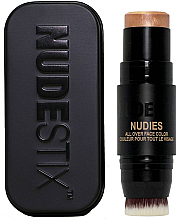 Düfte, Parfümerie und Kosmetik Highlighter in Stick - Nudestix Nudies All Over Face Color Bronze + Glow